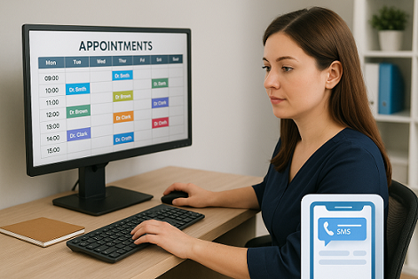 Smart Scheduling dashboard for dental appointments