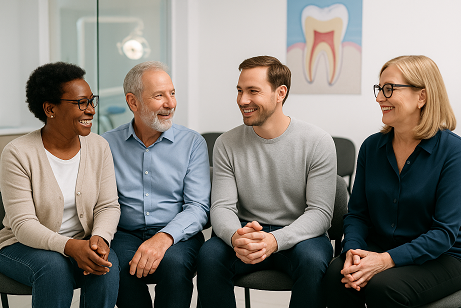 team using patient engagement tools to boost reviews and recalls